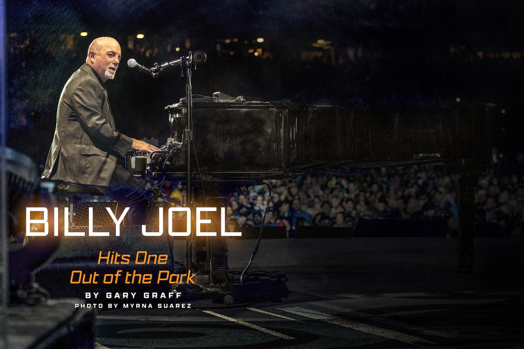 Billy Joel: Live At Yankee Stadium' In Cinemas Worldwide In October -  Legacy Recordings
