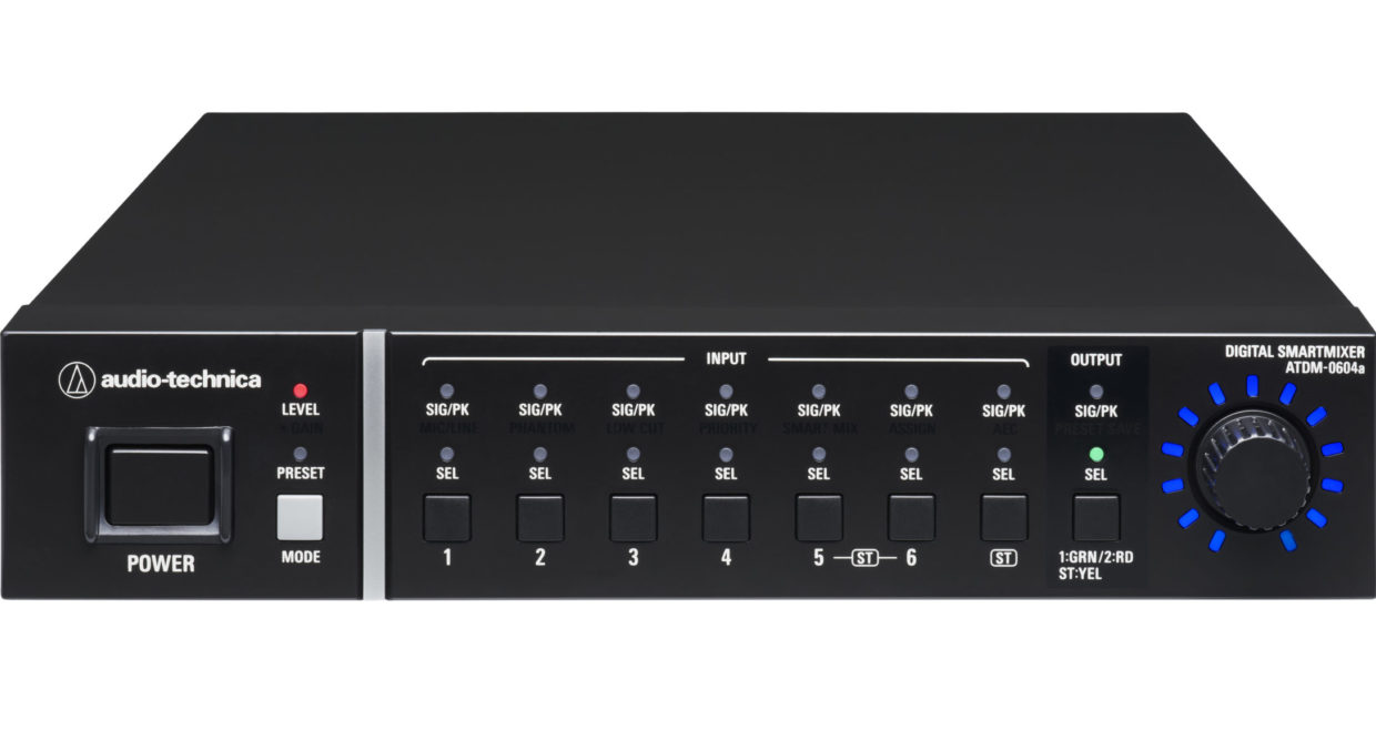 Audio-Technica Releases ATDM-0604a Digital SmartMixer – Music