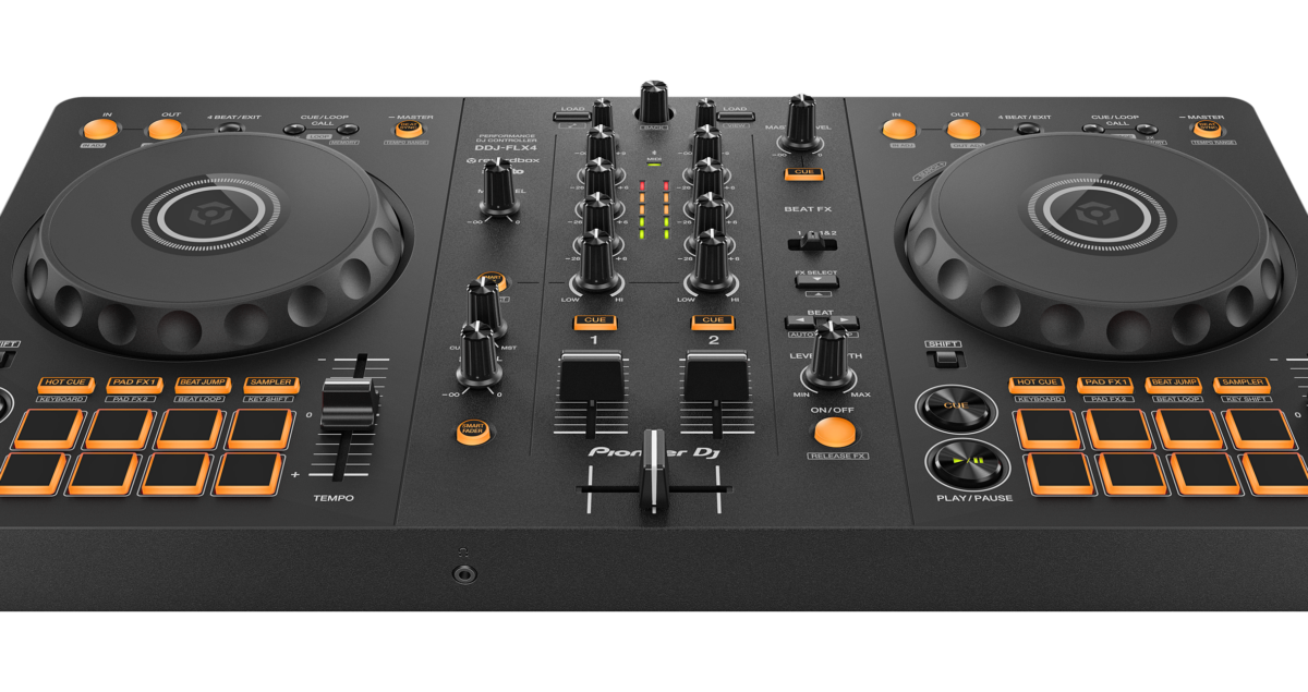 New Toys: Pioneer DJ DDJ-FLX4 Performance DJ Controller - Music