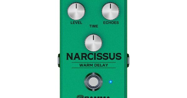 GAMMA Releases the NARCISSUS Warm Delay Effects Pedal - Music