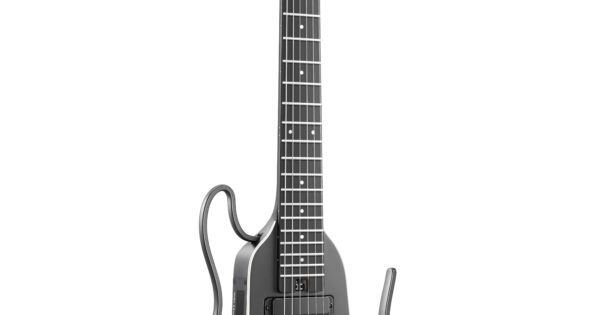 【新品同様】donner Hush X Pro エレキギター ブラック HUSH-X PRO Multi-Effects Electric Guitar for Travel Donner