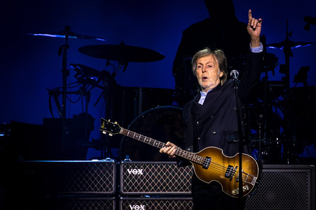 Paul McCartney performs during his first of two nights at State Farm Arena in Atlanta, Georgia. Photos by Curtis Vadnais.
