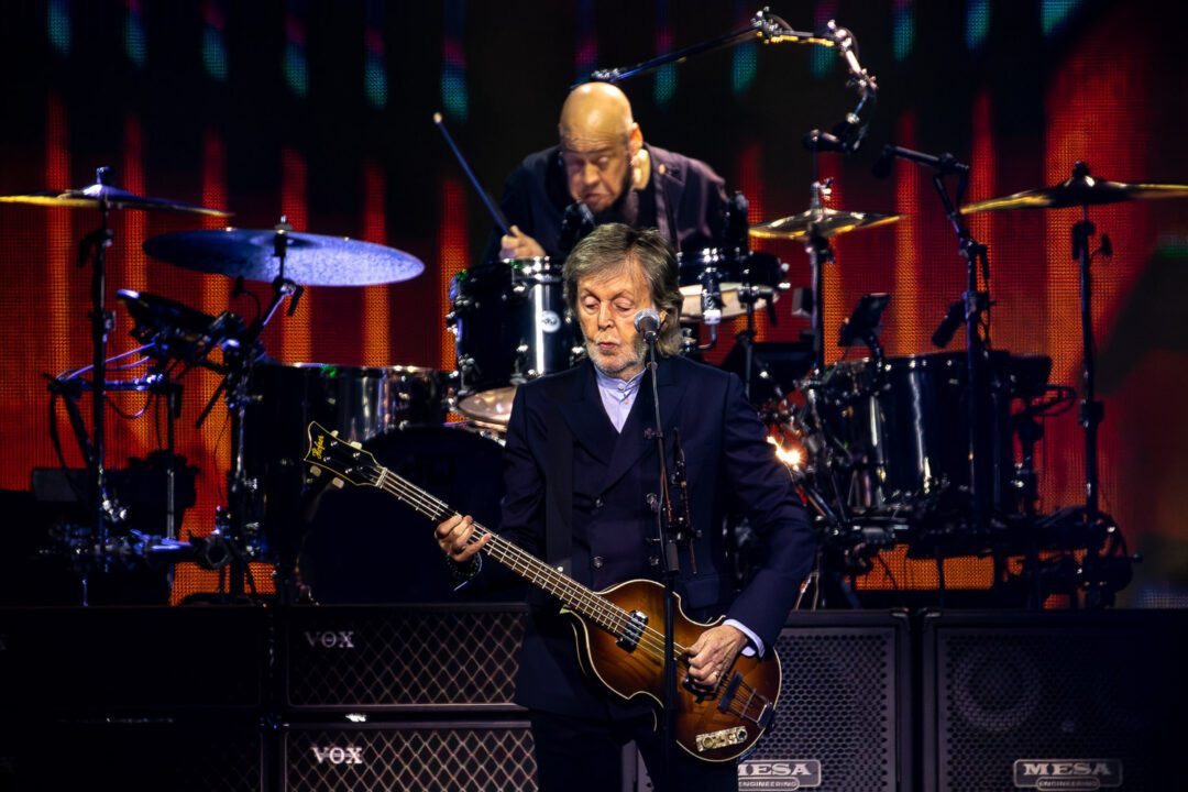 Paul McCartney performs during his first of two nights at State Farm Arena in Atlanta, Georgia. Photos by Curtis Vadnais.