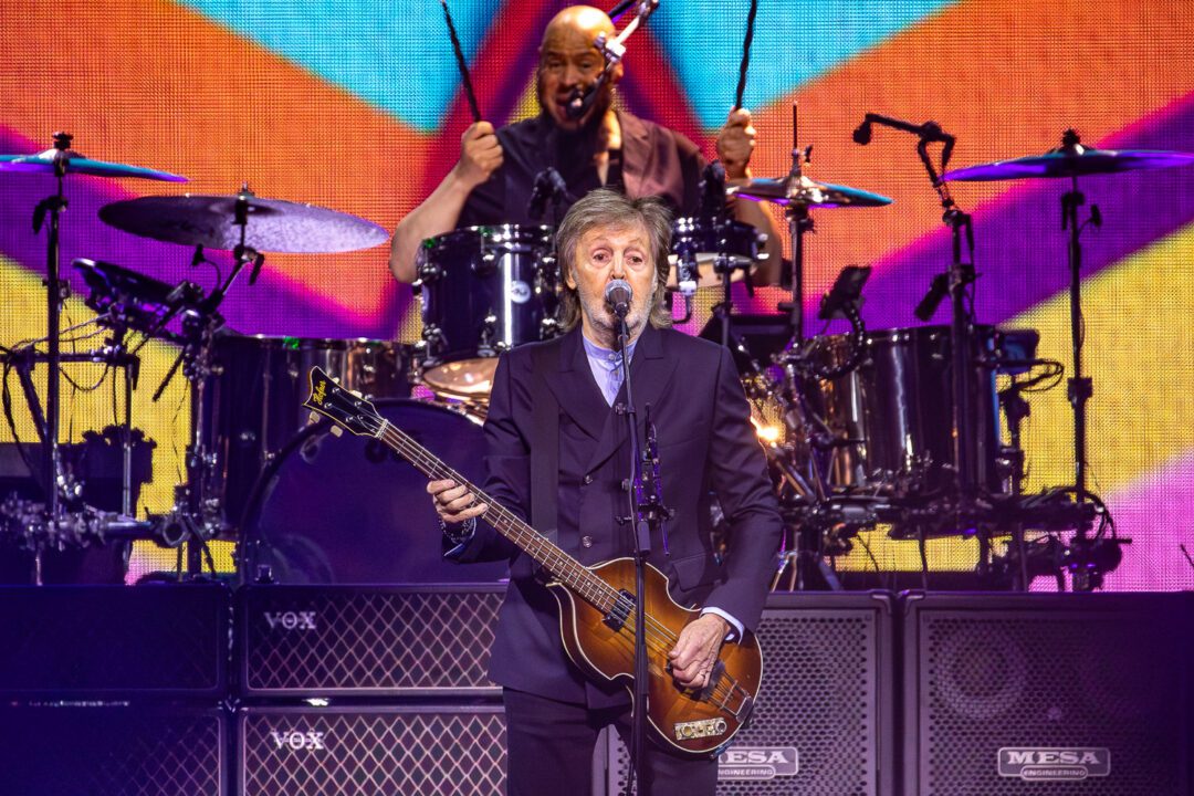 Paul McCartney performs during his first of two nights at State Farm Arena in Atlanta, Georgia. Photos by Curtis Vadnais.