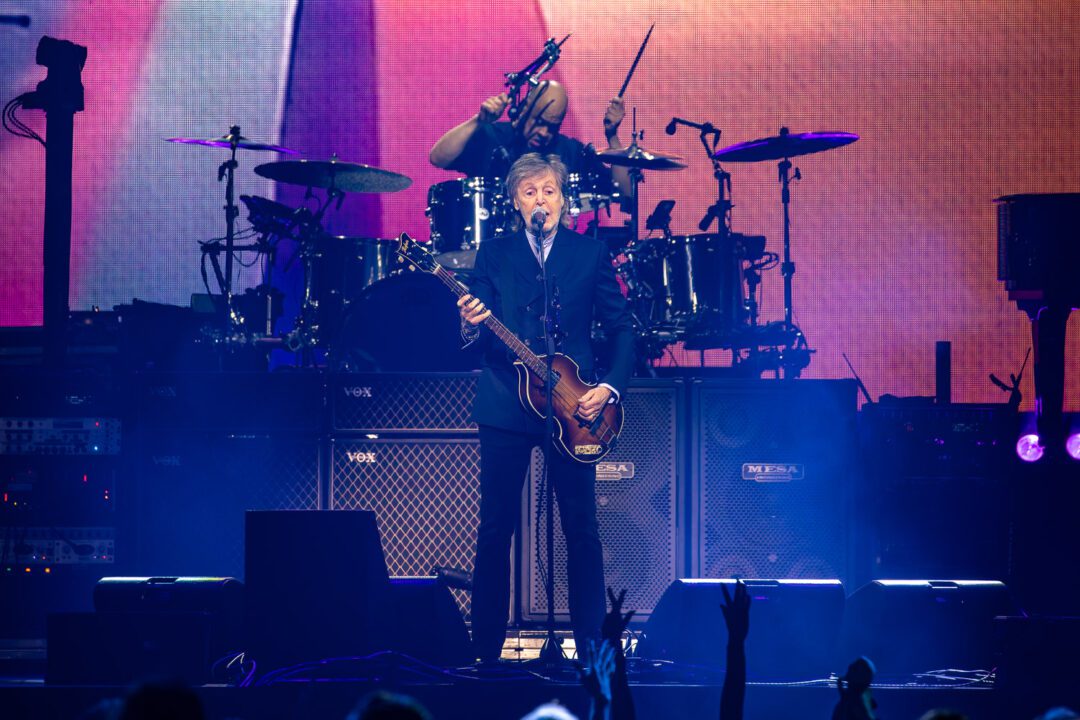 Paul McCartney performs during his first of two nights at State Farm Arena in Atlanta, Georgia. Photos by Curtis Vadnais.