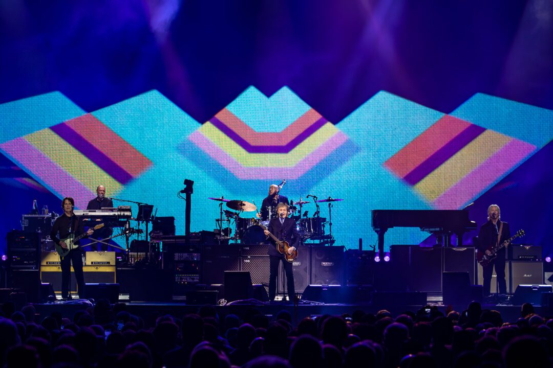 Paul McCartney performs during his first of two nights at State Farm Arena in Atlanta, Georgia. Photos by Curtis Vadnais.