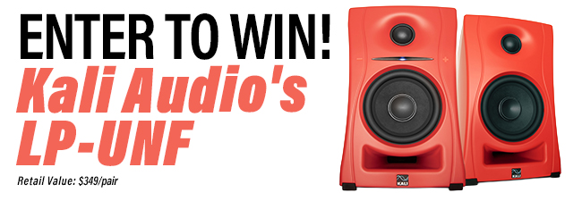 Music Connection Friday Freebie: Kali Audio LP-UNF Speakers Giveaway