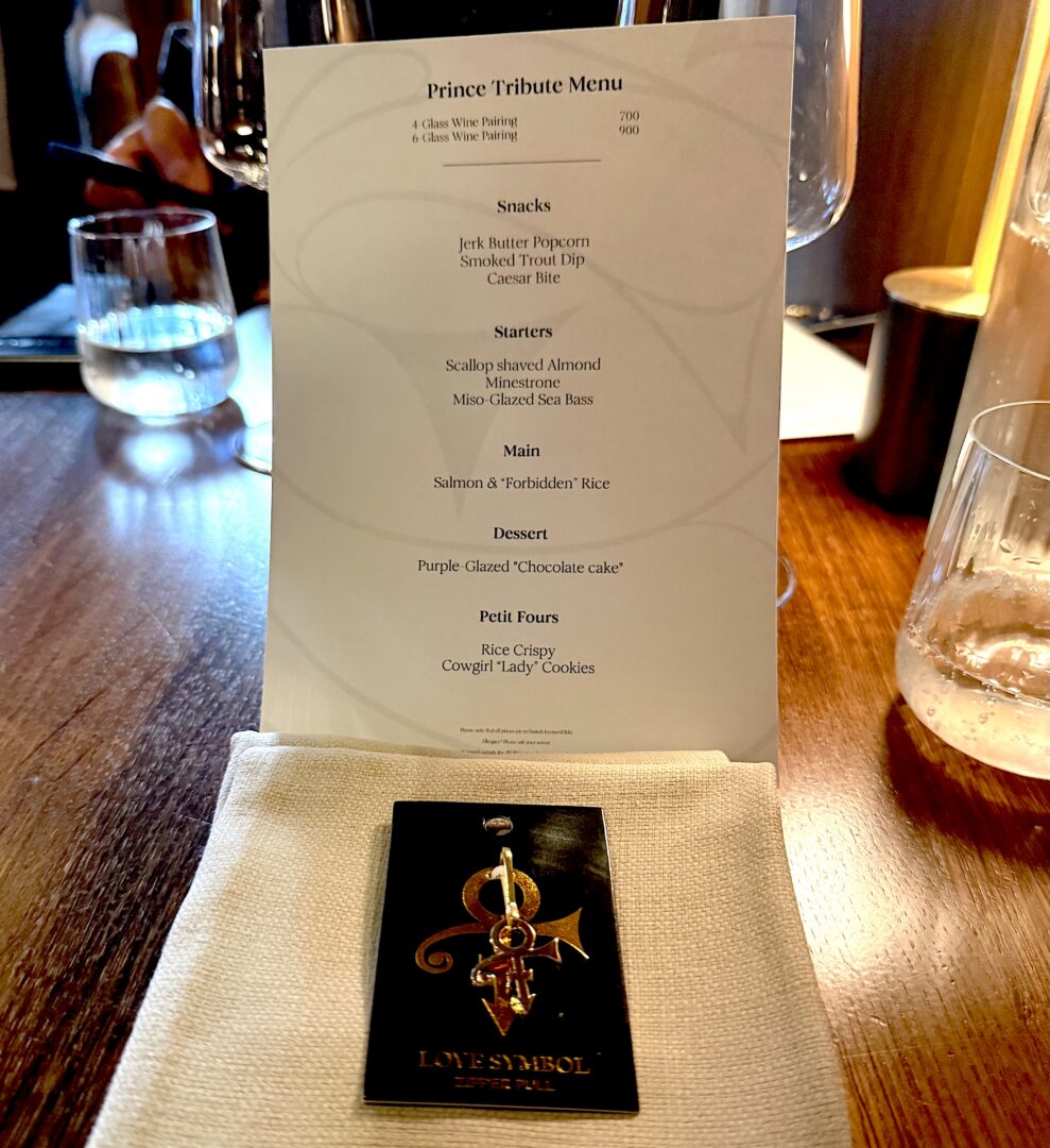 Prince menu